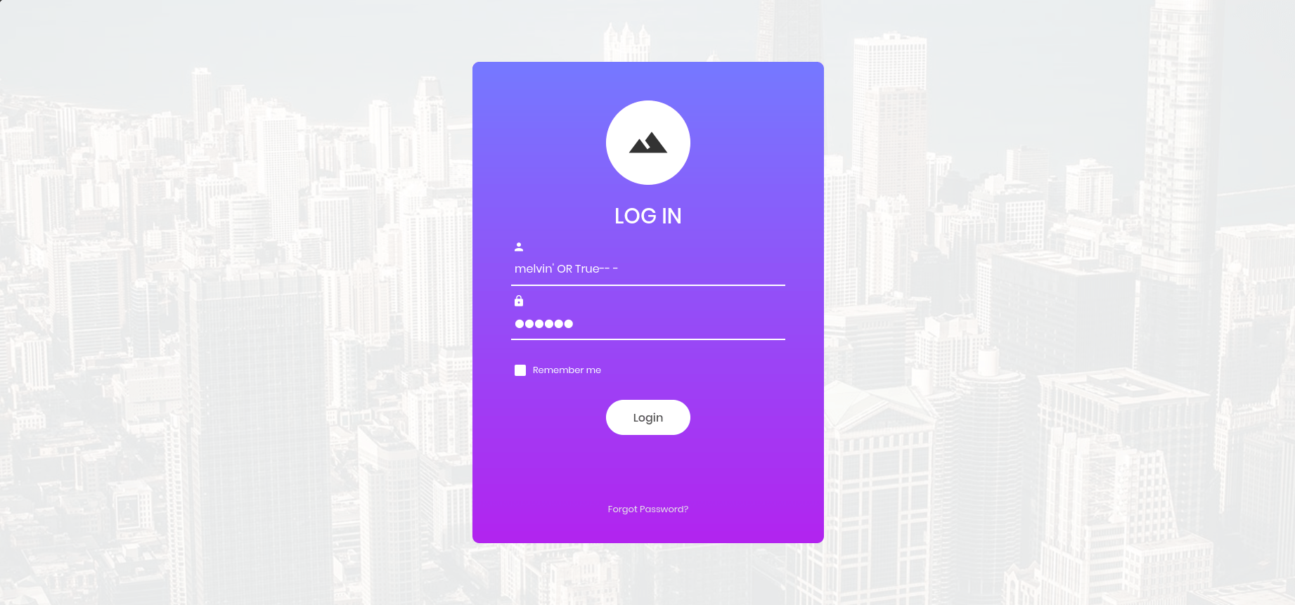 Appointment SQLi