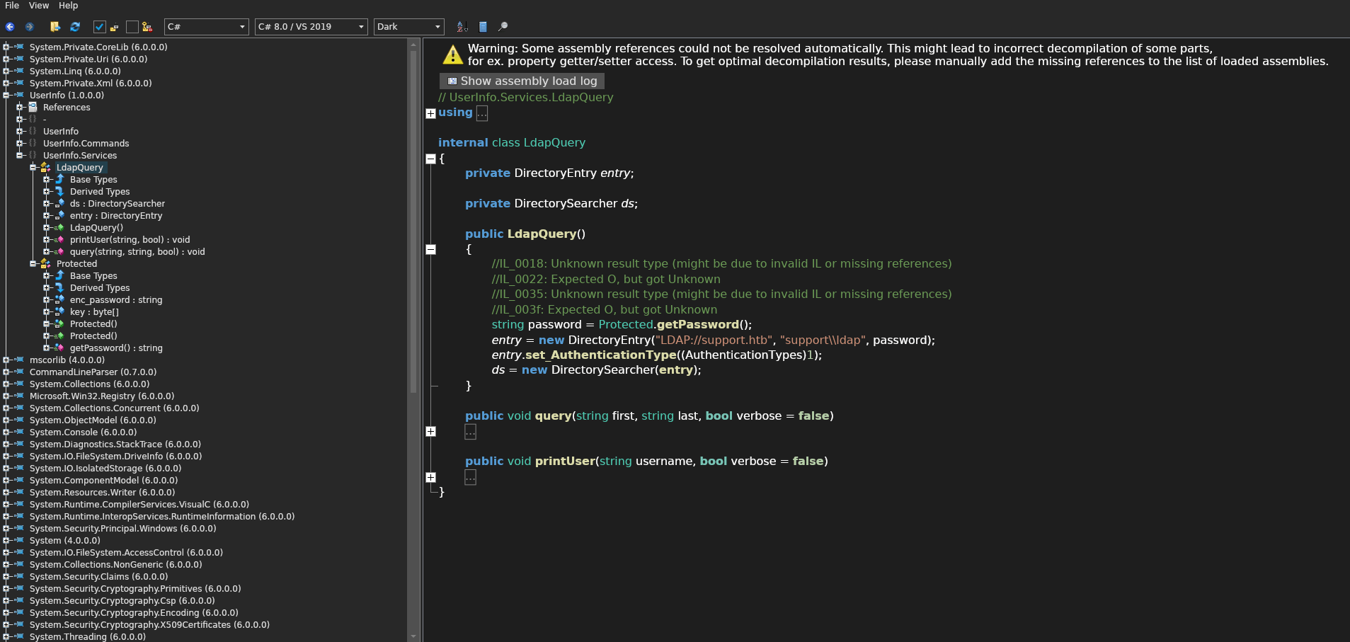 Class LdapQuery